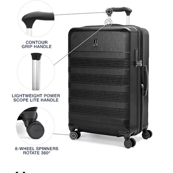 Travelpro WalkAbout 7 Medium Check-in Spinner ❤️🛫  Travel suitcase Luggage - Picture 7 of 16